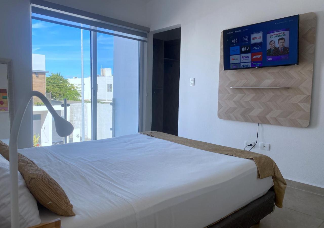 Casa Familiar En Condominio Privado Cerca De Playa Cancún Exterior foto